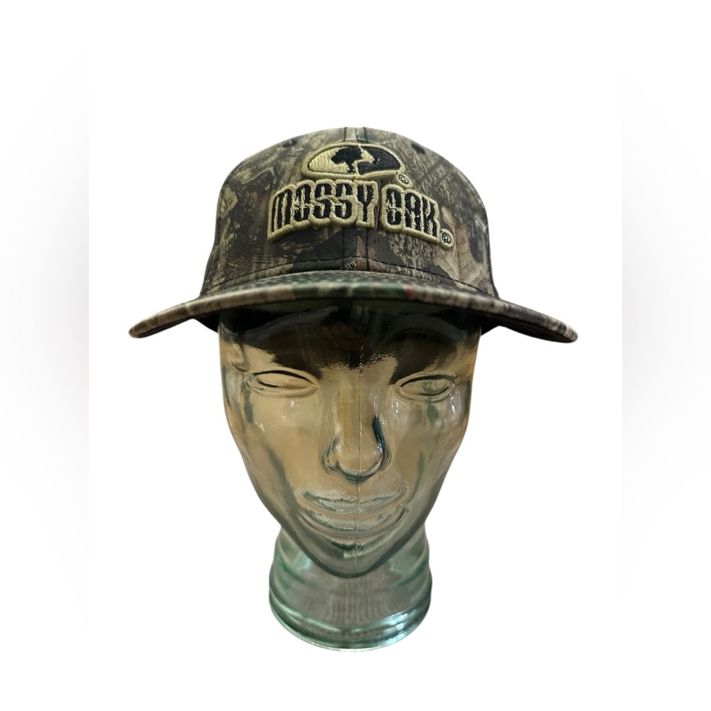 Mossy Oak Hat Cap Baseball Hunting Stretch Brand Men’s Size Small/Medium Camo
